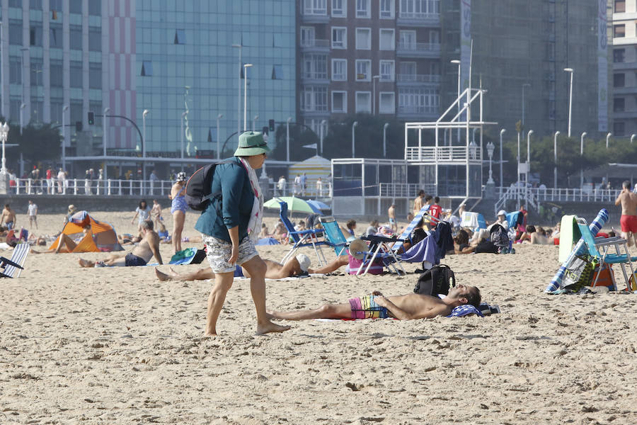 Asturias disfruta este fin de semana de un tiempo más propio del verano