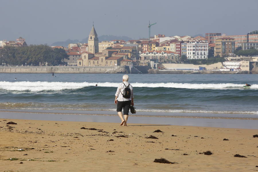 Asturias disfruta este fin de semana de un tiempo más propio del verano