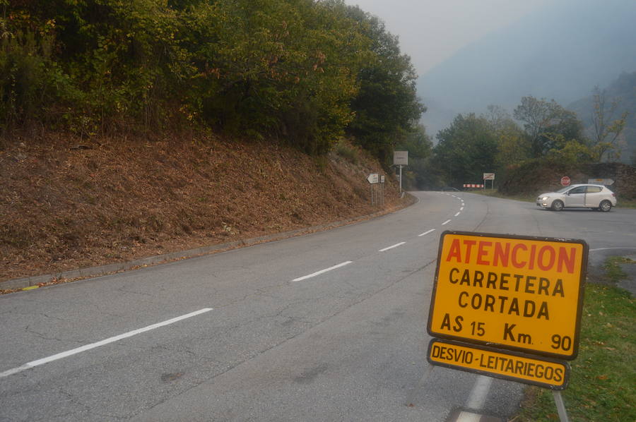 El fuego no da tregua al suroccidente asturiano