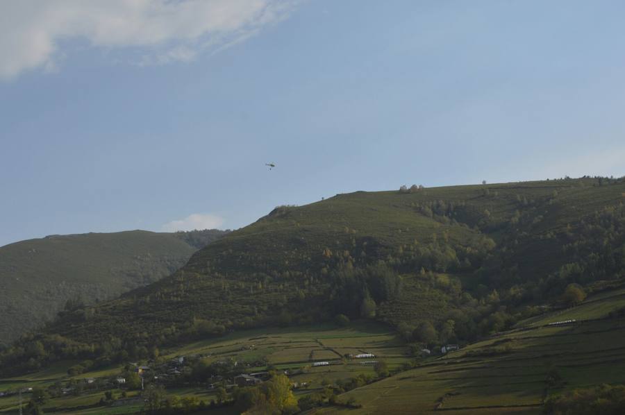 El fuego no da tregua al suroccidente asturiano