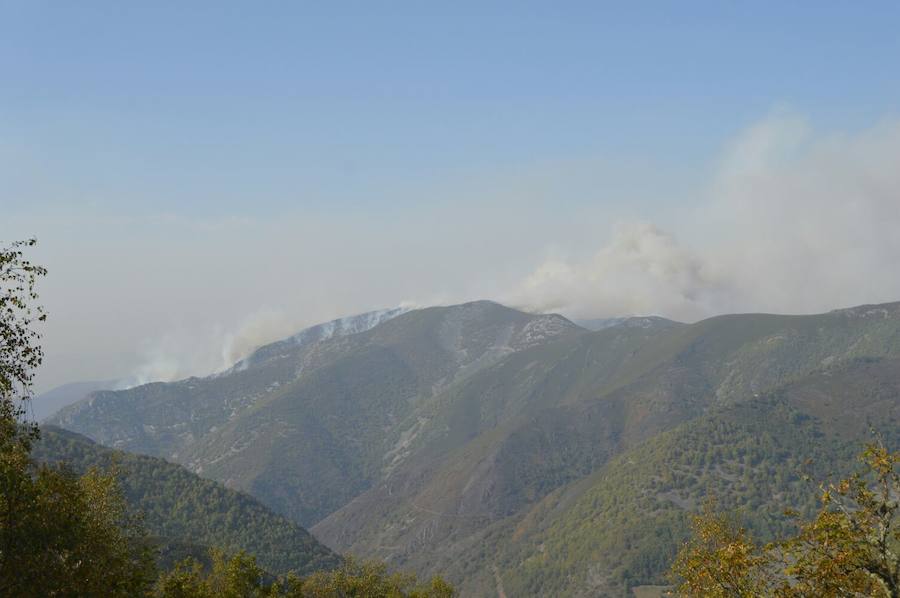 El fuego no da tregua al suroccidente asturiano