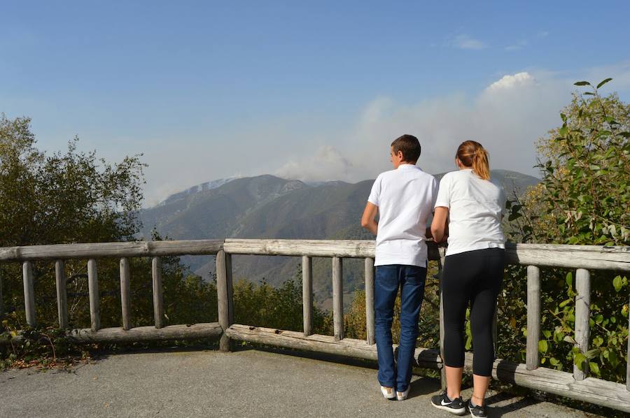 El fuego no da tregua al suroccidente asturiano