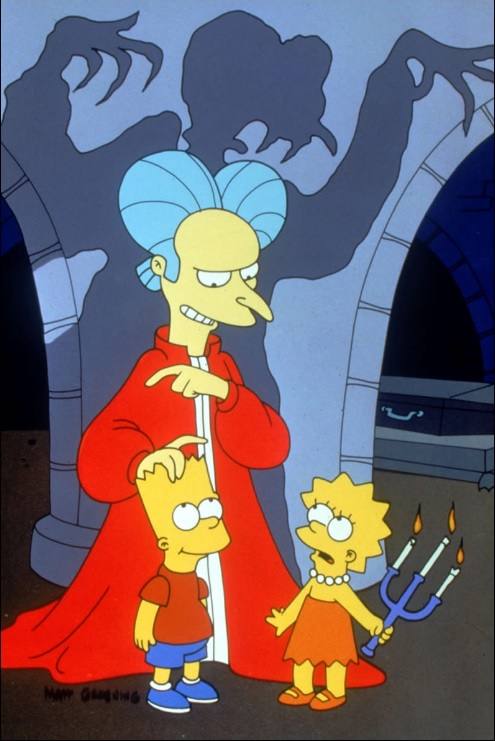 El ‘Drácula’ de Francis Ford Coppola, en el que Burns es el vampiro de la película.