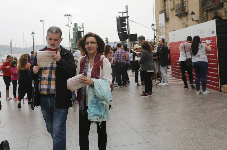 Divertida yincana sobre Les Luthiers en Gijón