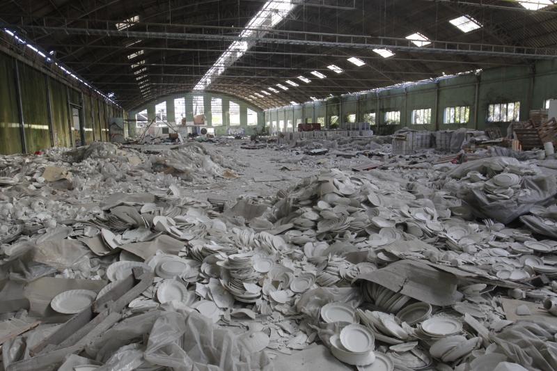 La fábrica de loza de San Claudio, preparada para su rehabilitación