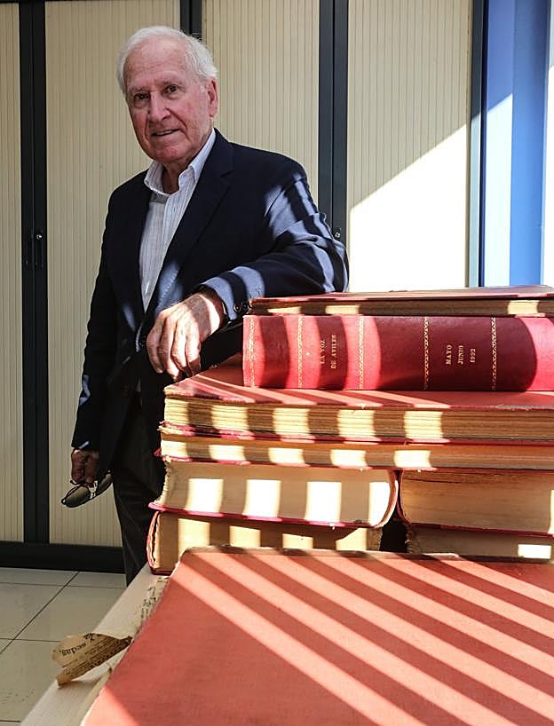 Marino Soria, presidente de la Sociedad Filarmónica. 