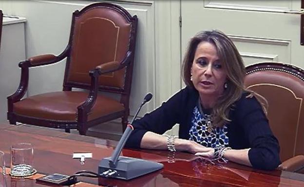 La juez Lamela, en una de las pocas imágenes que hay de ella.