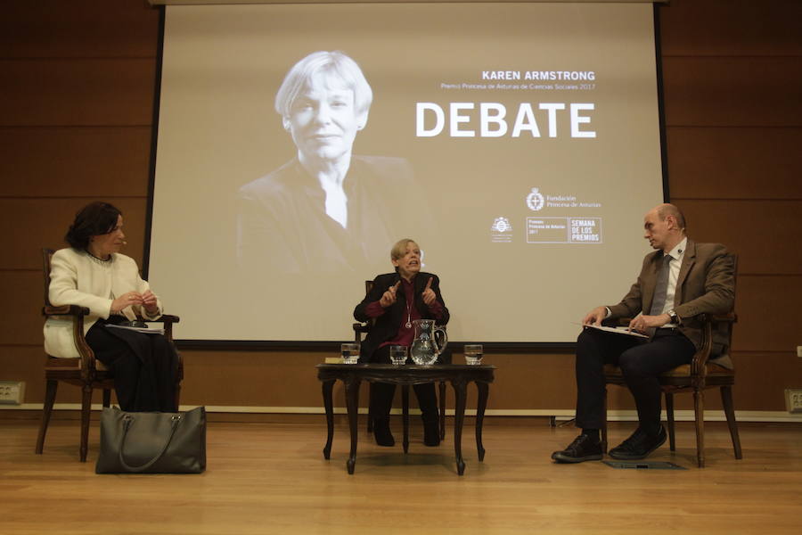 La Premio Princesa de Asturias de Ciencias Sociales 2017,ha intervenido en un debate sobre Filosofía, Literatura e Historia Antigua