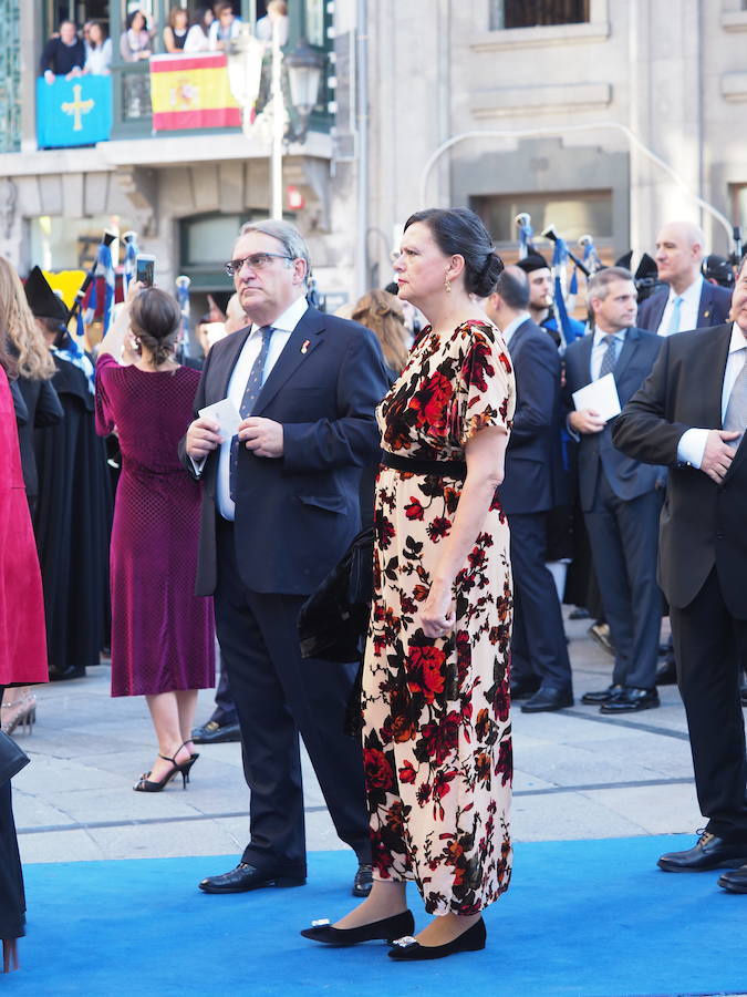 Alfombra azul de los Premios Princesa (1)