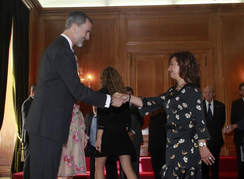 Felipe VI y Doña Letizia se encuentran desde este jueves en Oviedo, donde esta tarde presidirán la ceremonia de los Premios Princesa de Asturias 2017