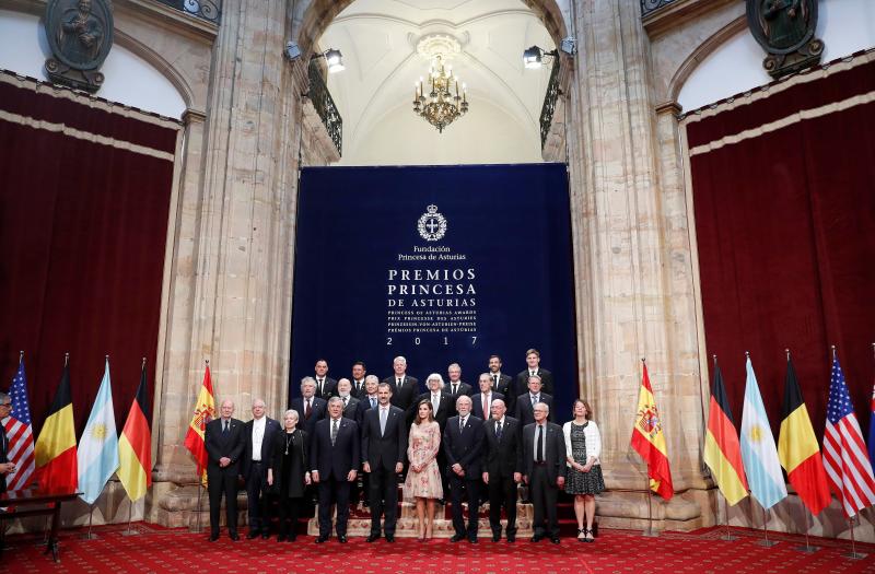 Premios Princesa de Asturias 2017: Los Reyes reciben a los premiados