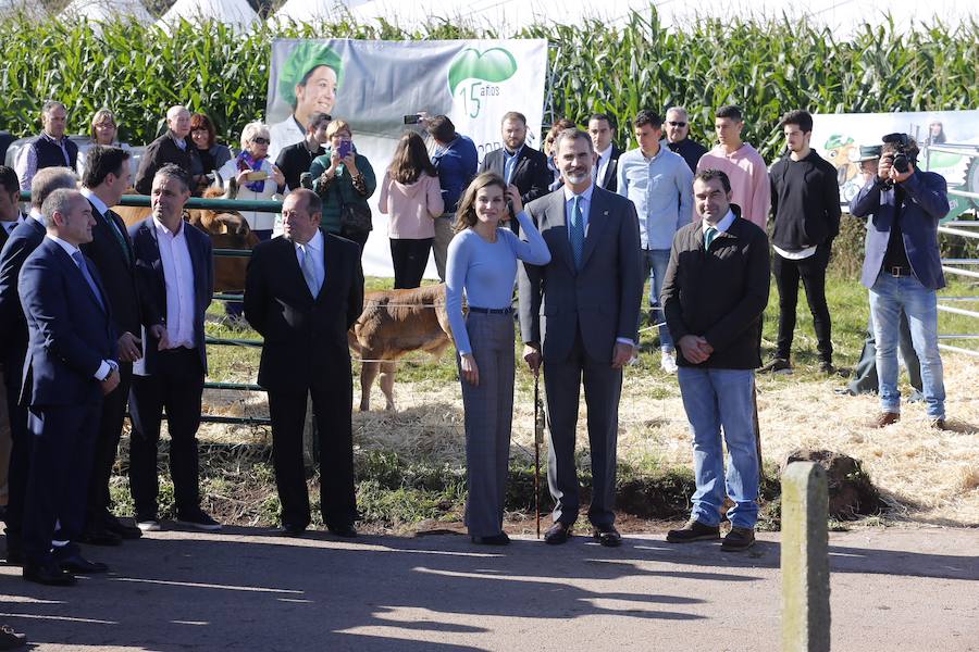 Los Reyes entregan a Poreñu el premio al Pueblo Ejemplar de Asturias 2017