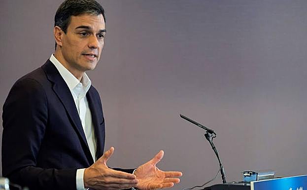 Pedro Sánchez en el for de 'El Norte de Castilla'.
