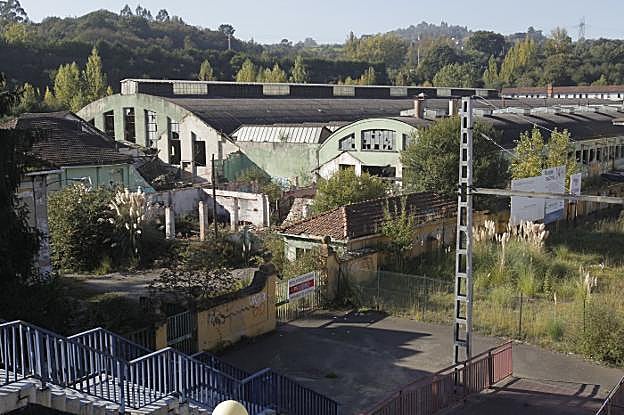 El estado actual de la fábrica de loza de San Claudio. 