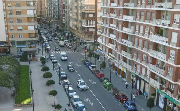 La ejecución de obras obligará a cortar el tráfico en varias calles de Gijón a partir del lunes