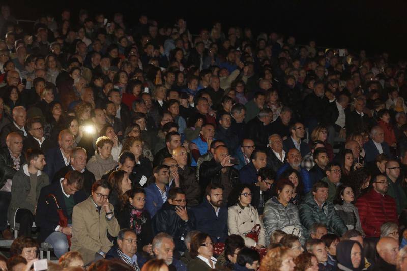Multitudinario homenaje en el pozo Sotón a los mineros fallecidos
