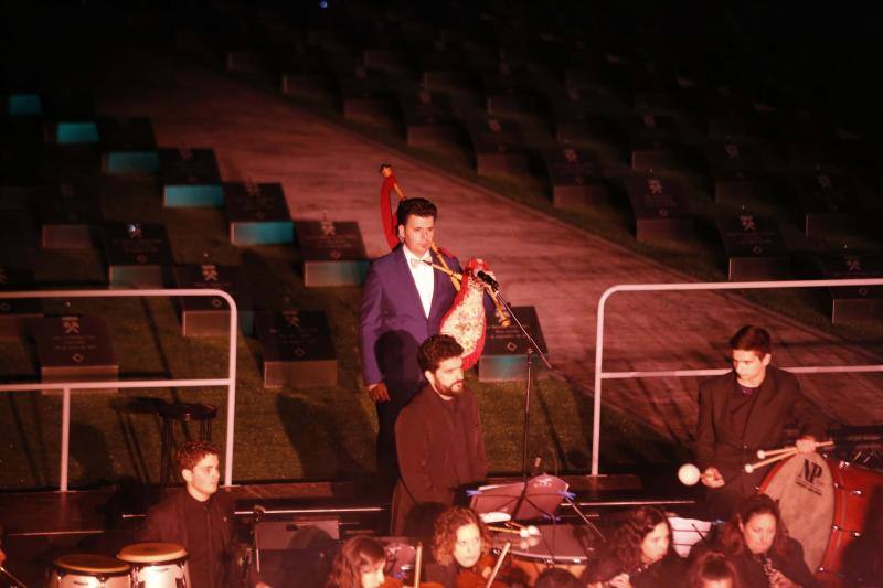 Multitudinario homenaje en el pozo Sotón a los mineros fallecidos