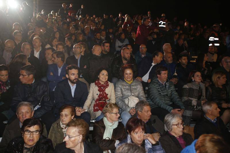 Multitudinario homenaje en el pozo Sotón a los mineros fallecidos