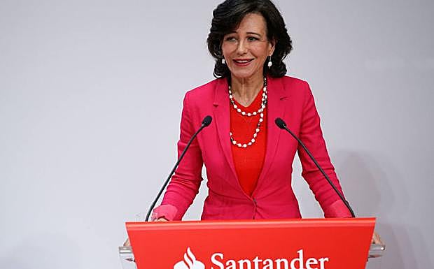 La presidenta de Santaner, Ana Botín.