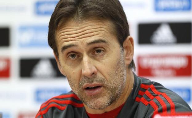 Julen Lopetegui. 