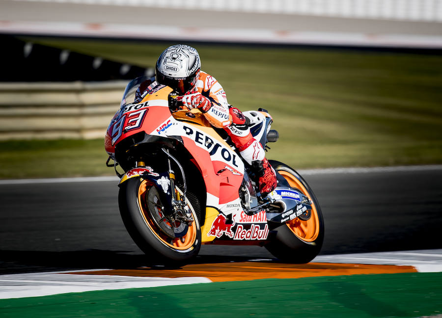 El piloto español de MotoGP Marc Márquez.