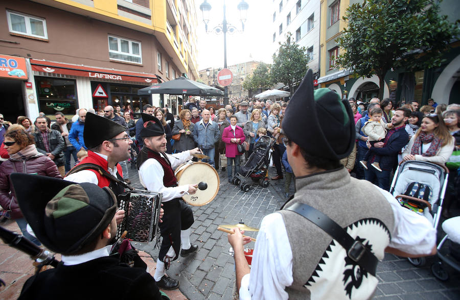 El amagüestu se riega con sidra en Gascona