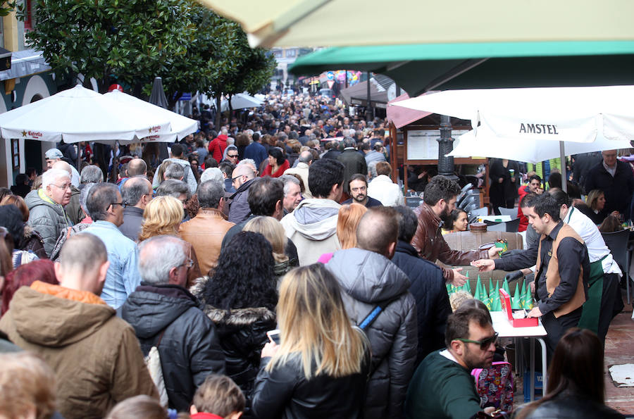 El amagüestu se riega con sidra en Gascona
