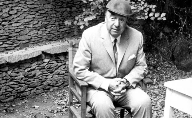 El poeta chileno Pablo Neruda.