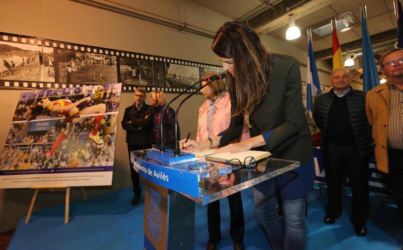 Ruth Beitia y Avilés, unidos para siempre por dos metros