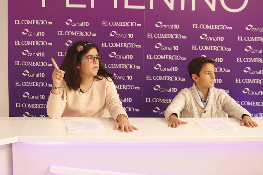 Dos colegios de Candás se suman a EL COMERCIO para luchar contra la desigualdad de género