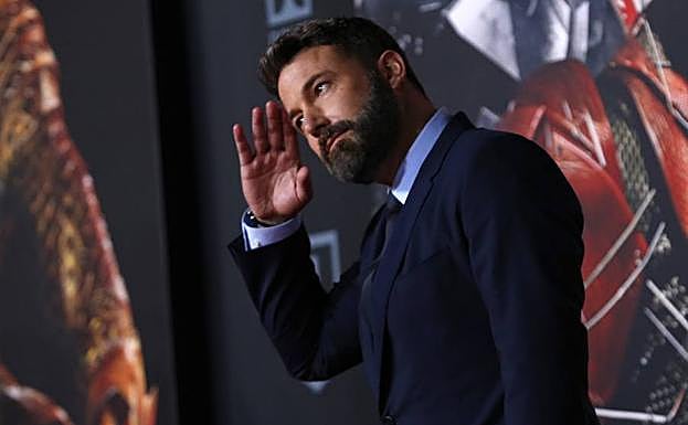 Affleck, en una estreno de 'Liga de la Justicia'. 