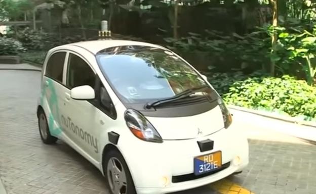 Robotaxis en Singapur.