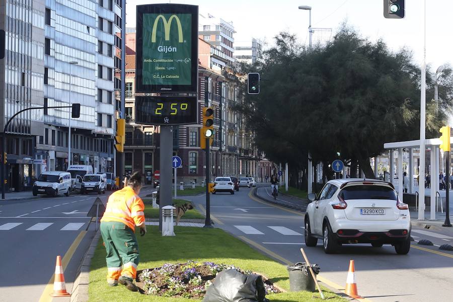 Jornada veraniega a las puertas del invierno