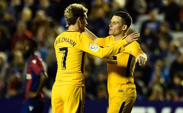 Antoine Griezmann y Kevin Gameiro.