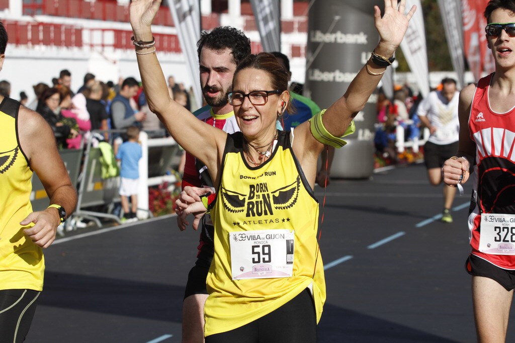 Raúl Bengoa y Adela Villa subieron un peldaño en el podio tras dominar la prueba desde los primeros metros