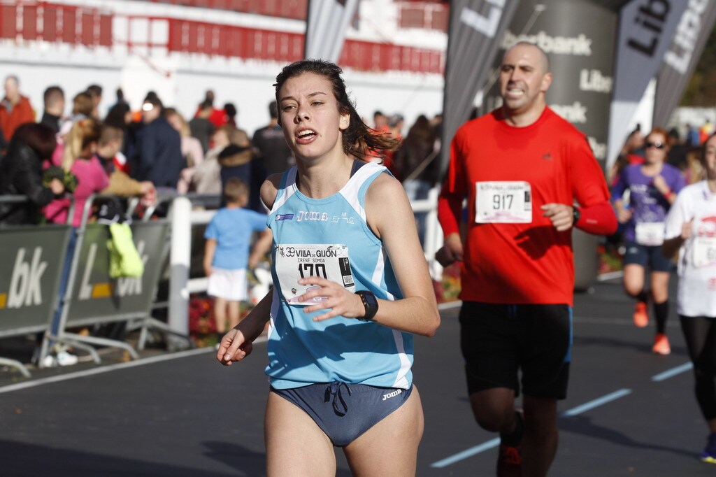 Raúl Bengoa y Adela Villa subieron un peldaño en el podio tras dominar la prueba desde los primeros metros