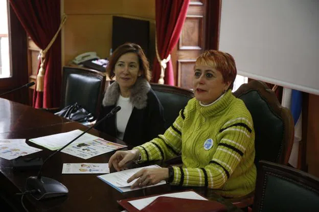 María Alonso y Blanca Pantiga anunciaron el fallo. ::  ROMÁN