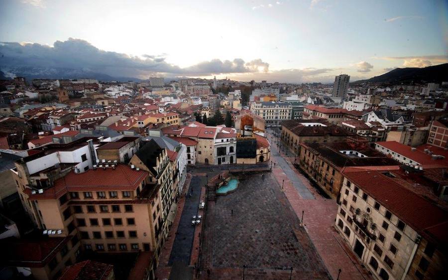 Las vistas desde la Catedral de Oviedo