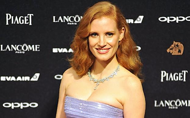 La actriz Jessica Chastain.