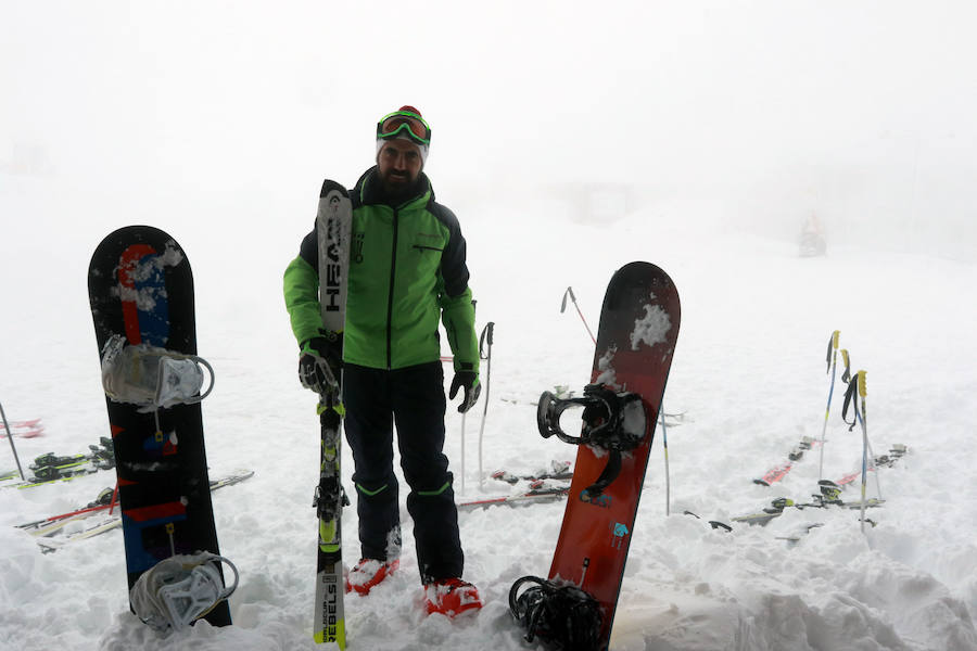 El Principado, cubierto por la nieve