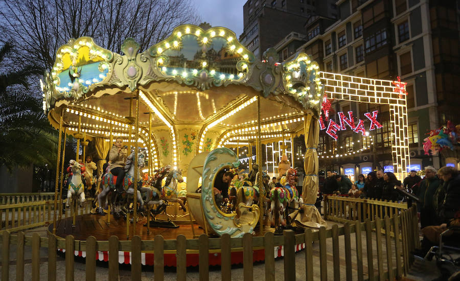 Gijón se viste de Navidad