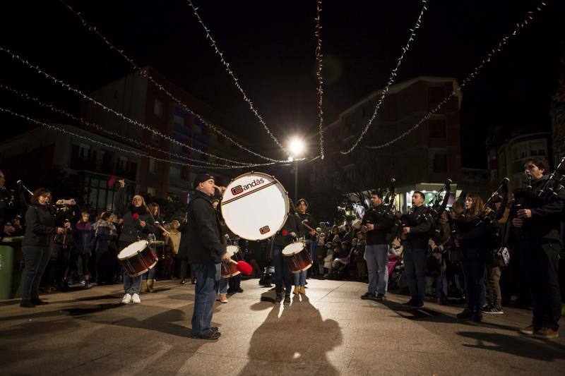 Encendido navideño en Candás