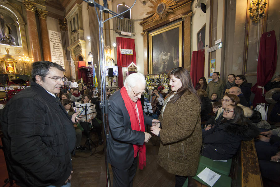 Concierto del coro Mensajeros de la Paz, en la Iglesia de San Antón