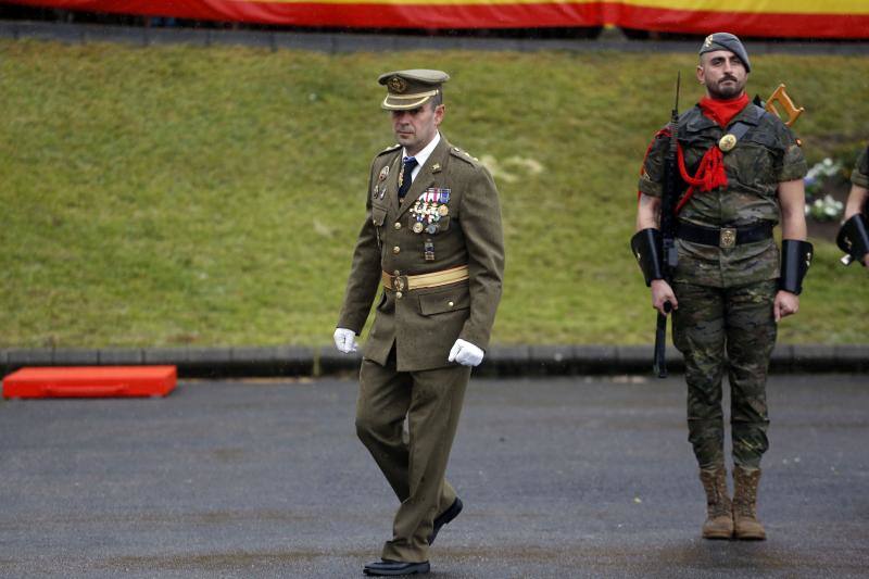 El acuartelamiento de Cabo Noval celebra una parada militar con motivo de la Festividad de la Inmaculada, acto que estará presidido por el general de división Francisco Rosaleny. 