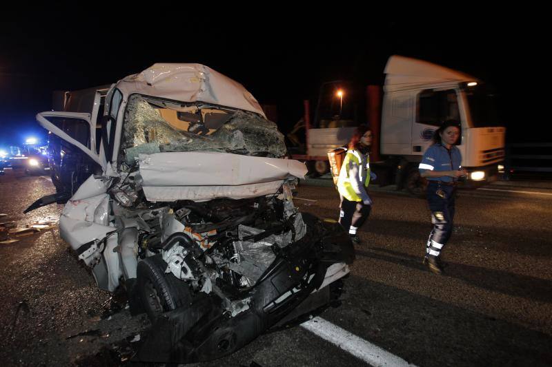 Grave accidente en Oviedo