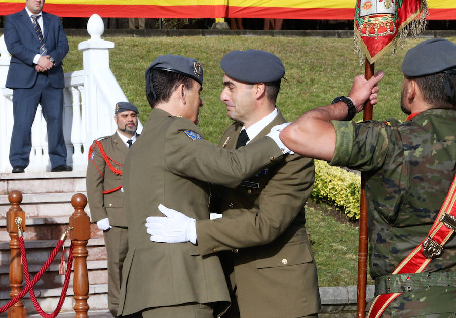 Manuel Pérez López toma el mando del Regimiento Príncipe número 3