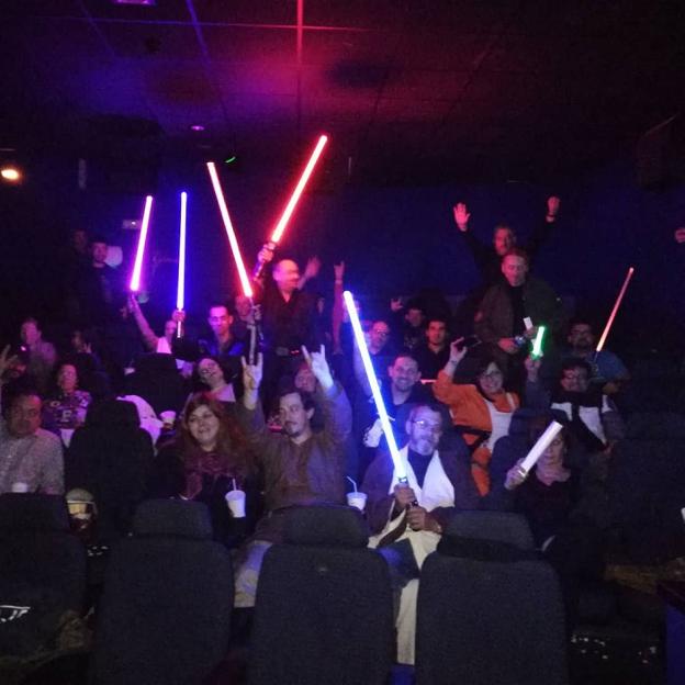 Ambiente en una de las salas de Cinesa, en Intu Asturias. 