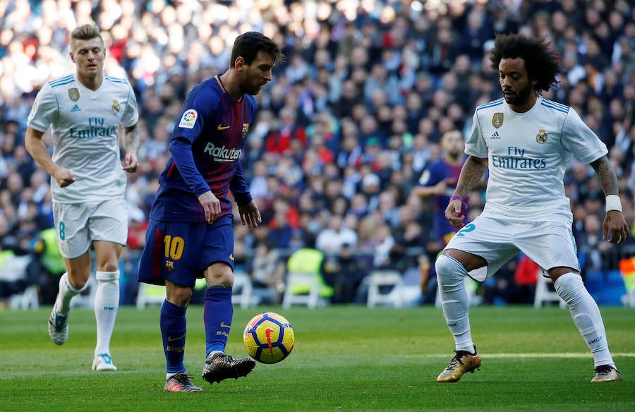 El conjunto azulgrana dejó prácticamente sentenciada la Liga en el Bernabéu tras su victoria por 0-3. 