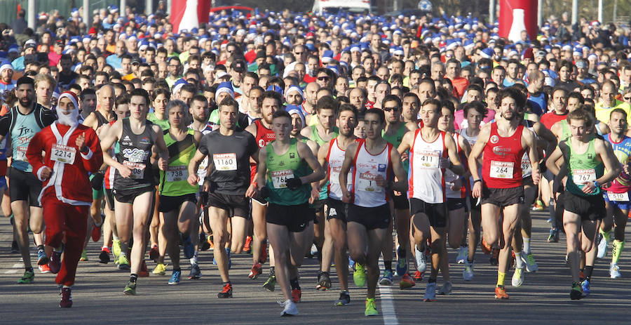 ¿Estuviste en la Carrera de Nochebuena de Gijón? ¡Búscate!