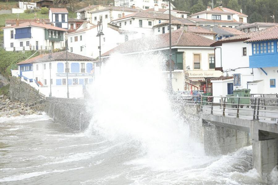 Bruno se deja sentir en Asturias